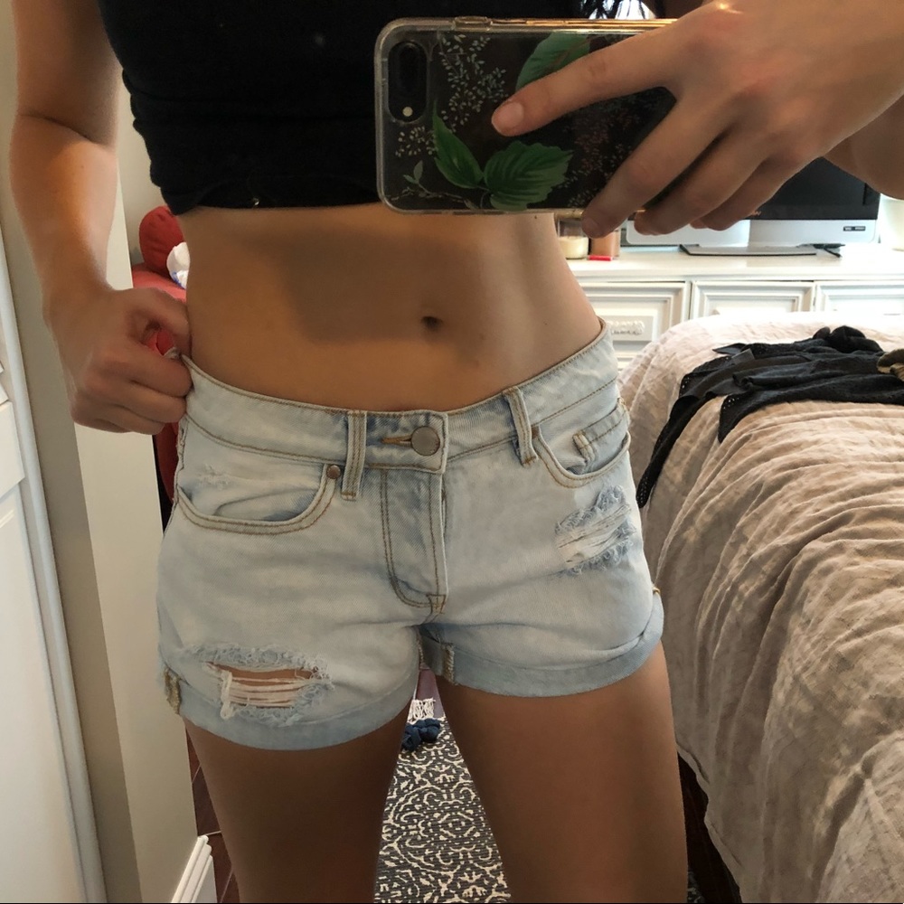 Jean shorts